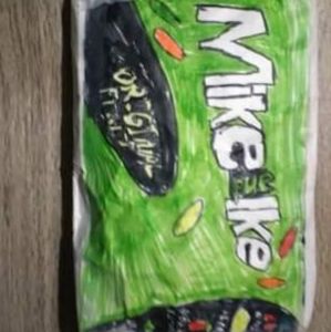 Mike and ike paper squishy